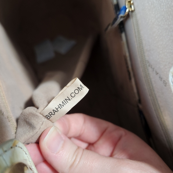 Brahmin Jaguar Ombre Melbourne Handbag and Wallet - Picture 9 of 14